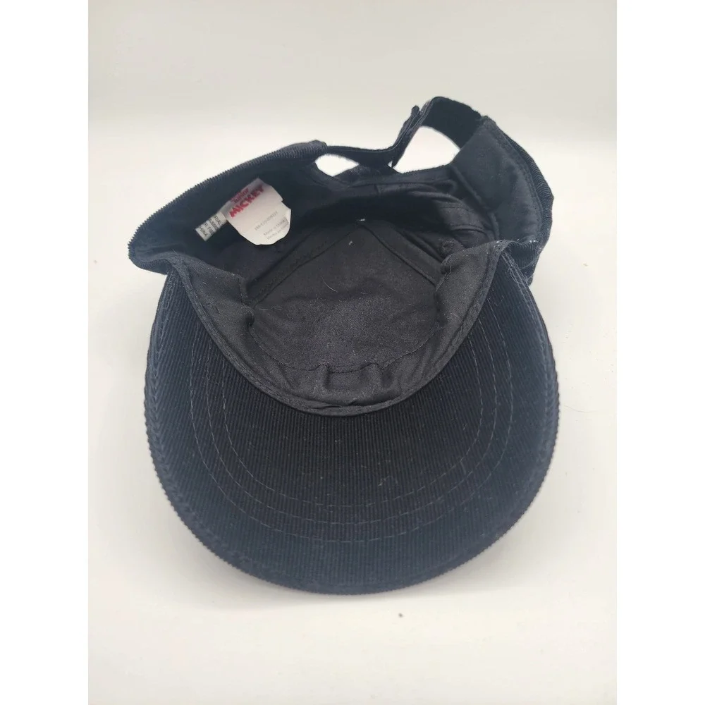 Kids Mickey Mouse Disney ears ball cap‎ adjustable strap embroidered